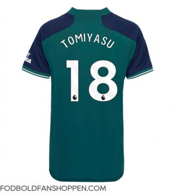 Arsenal Takehiro Tomiyasu #18 Tredjetrøje Dame 2023-24 Kortærmet